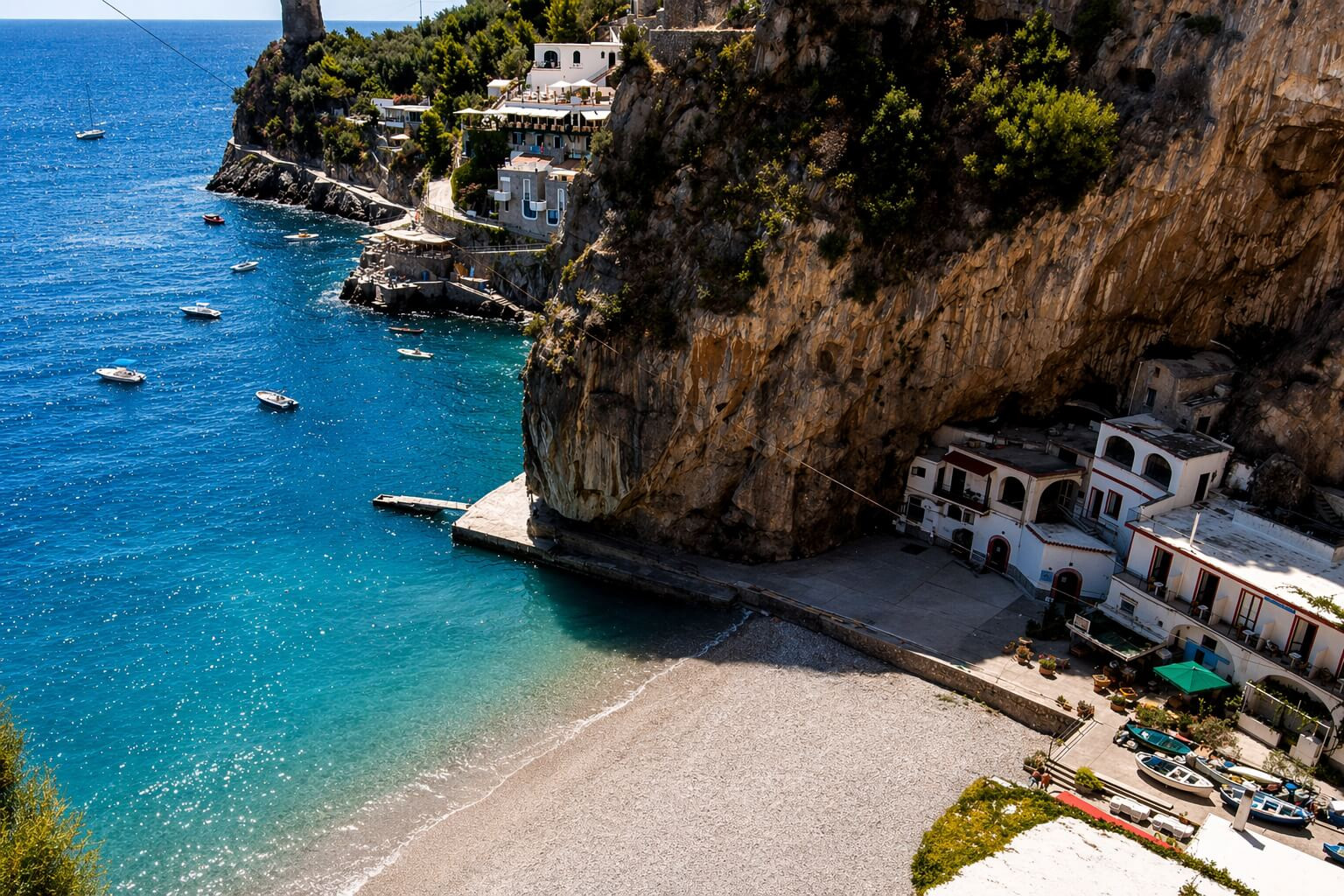 Departure from Praiano
